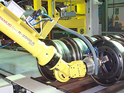 Handling Robot with Vision System